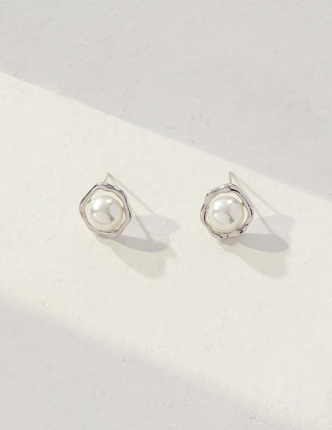 Orbital Pearl Studs